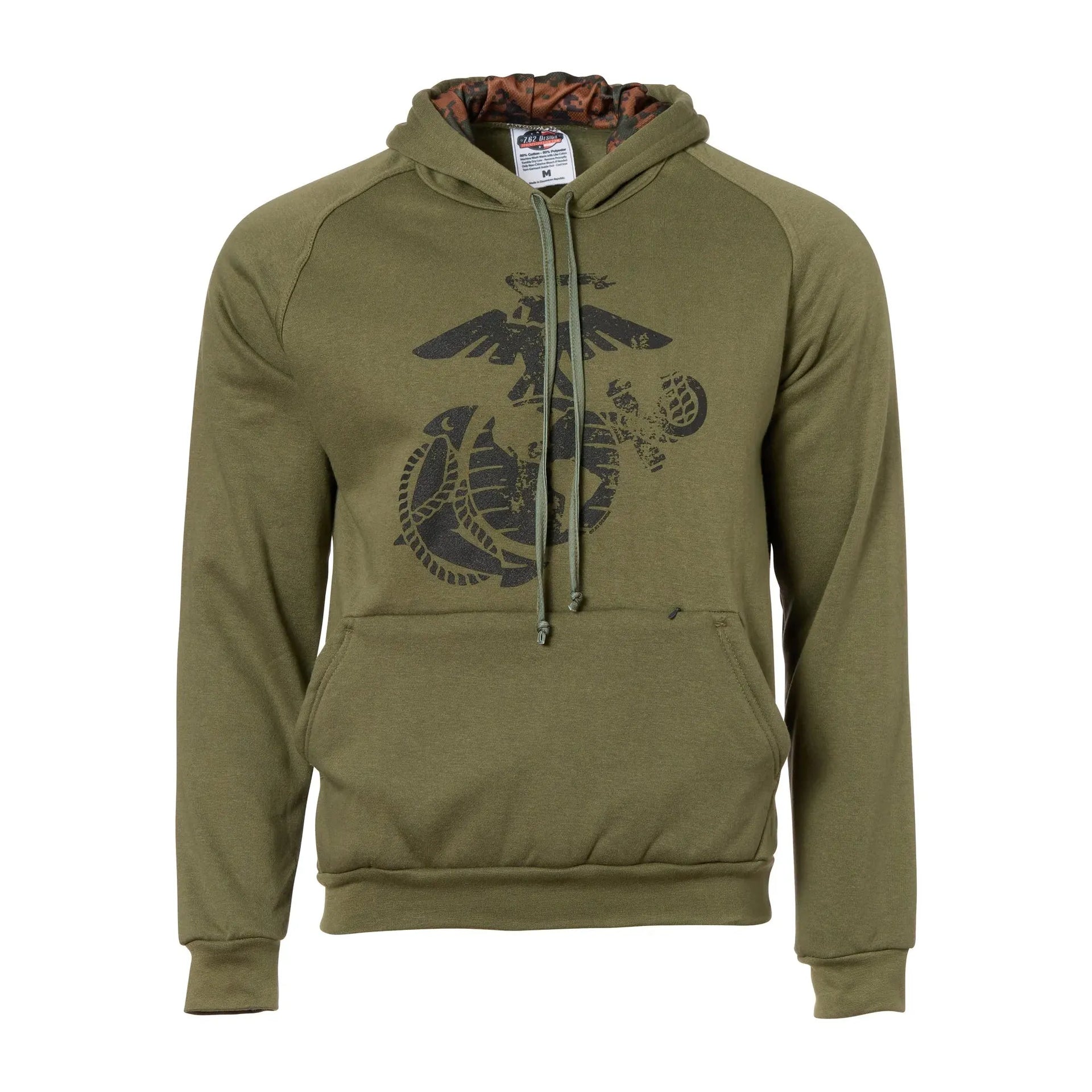 7.62 Design Hoodie USMC EGA Marpat - ASMC