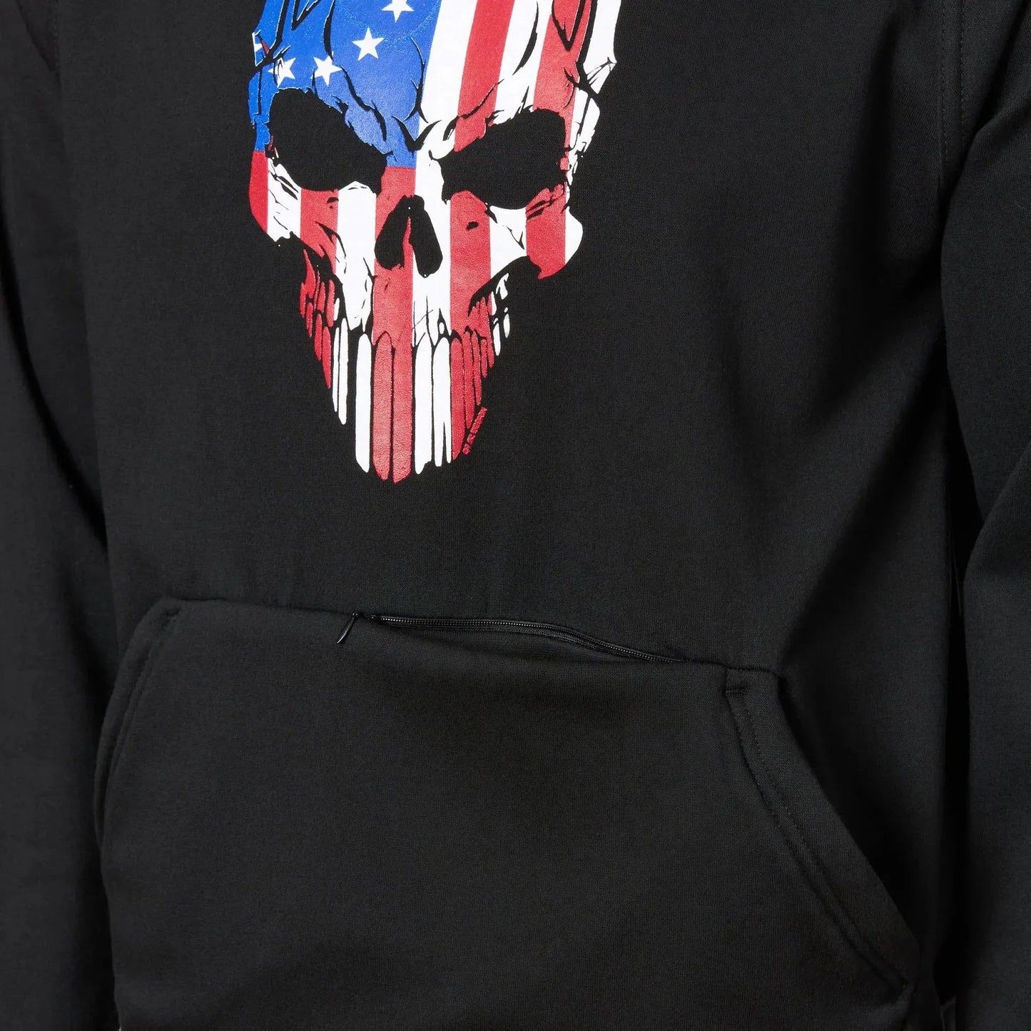 Hoodie BR Flag Skull