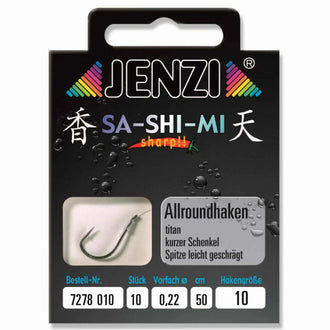 Angelhaken Allround Sa-Shi-Mi 10 Stück