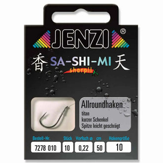 Angelhaken Allround Sa-Shi-Mi 10 Stück
