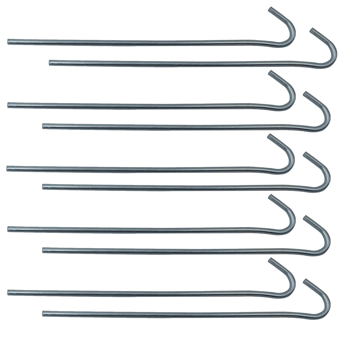 BasicNature BasicNature Zeltnagel offen 20 cm 10er Pack - ASMC