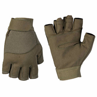 Handschuhe Halbfinger Army Fingerlinge
