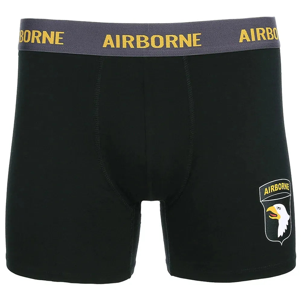Fostex Fostex Garments Boxershorts 101st Airborne schwarz - ASMC
