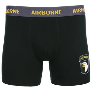 Fostex Fostex Garments Boxershorts 101st Airborne schwarz - ASMC