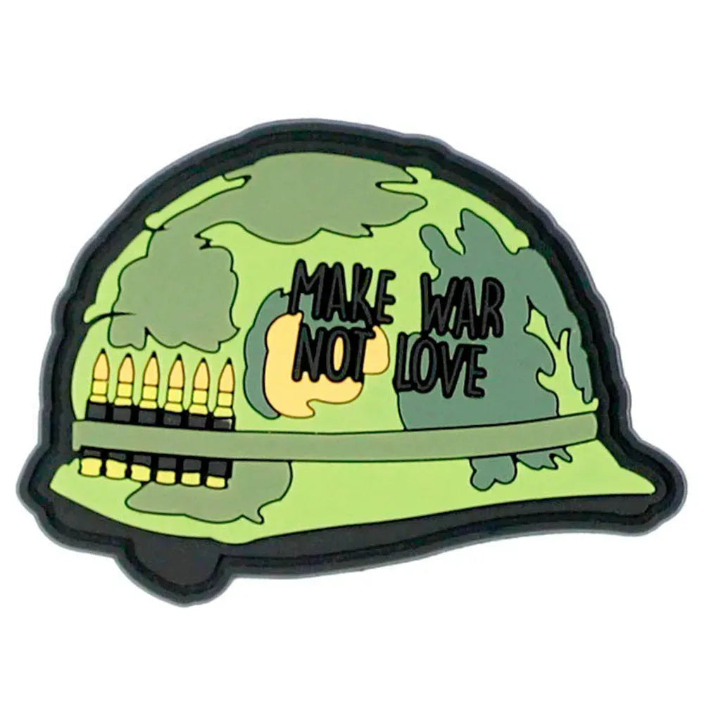 101 INC 3D Patch PVC Make War Not Love - ASMC