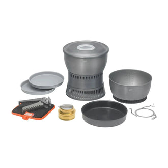 Spiritus Kochset Aluminium hartanodisiert
