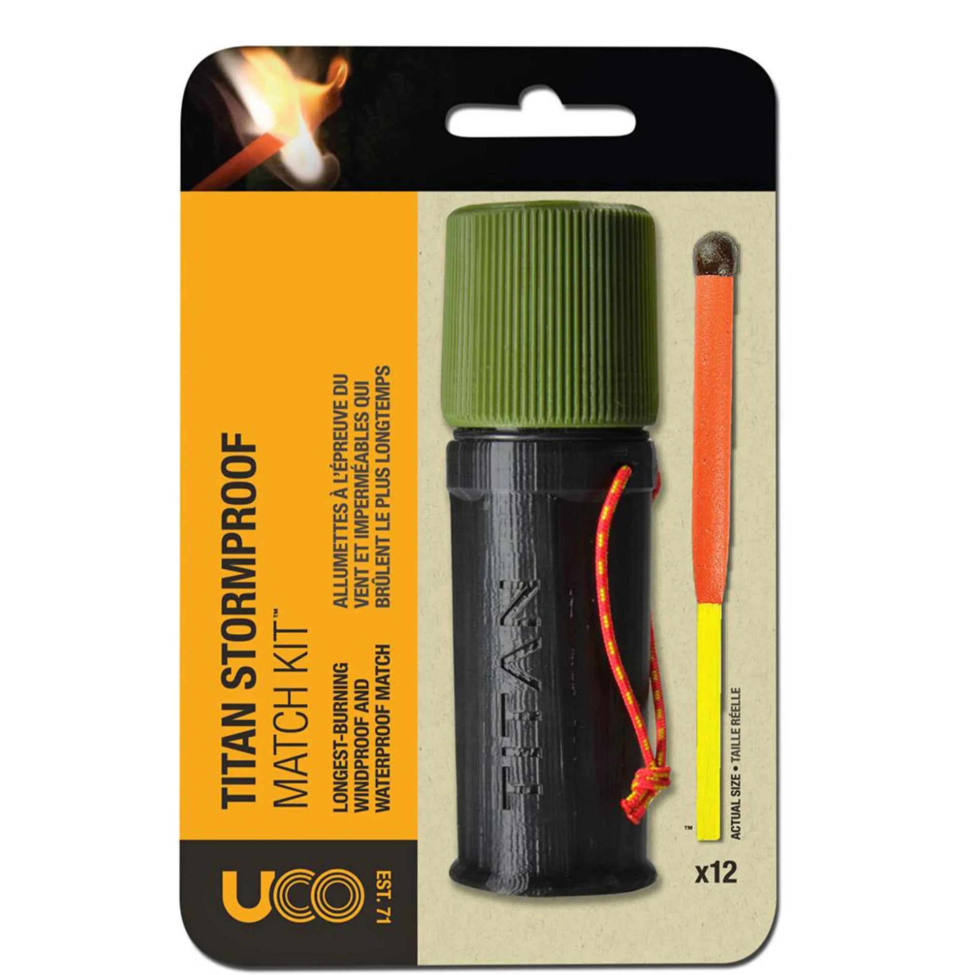 UCO UCO Sturmstreichhölzer Titan Match Kit - ASMC