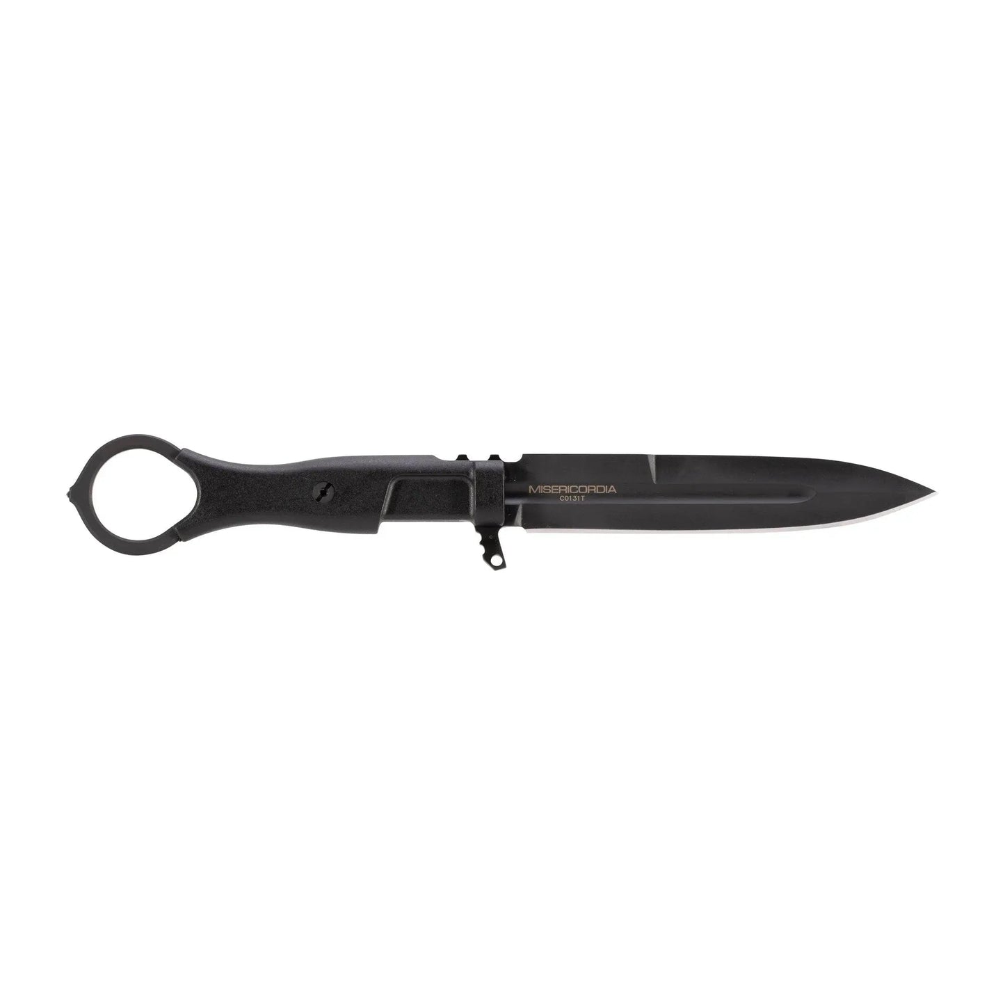Messer Misericordia schwarz
