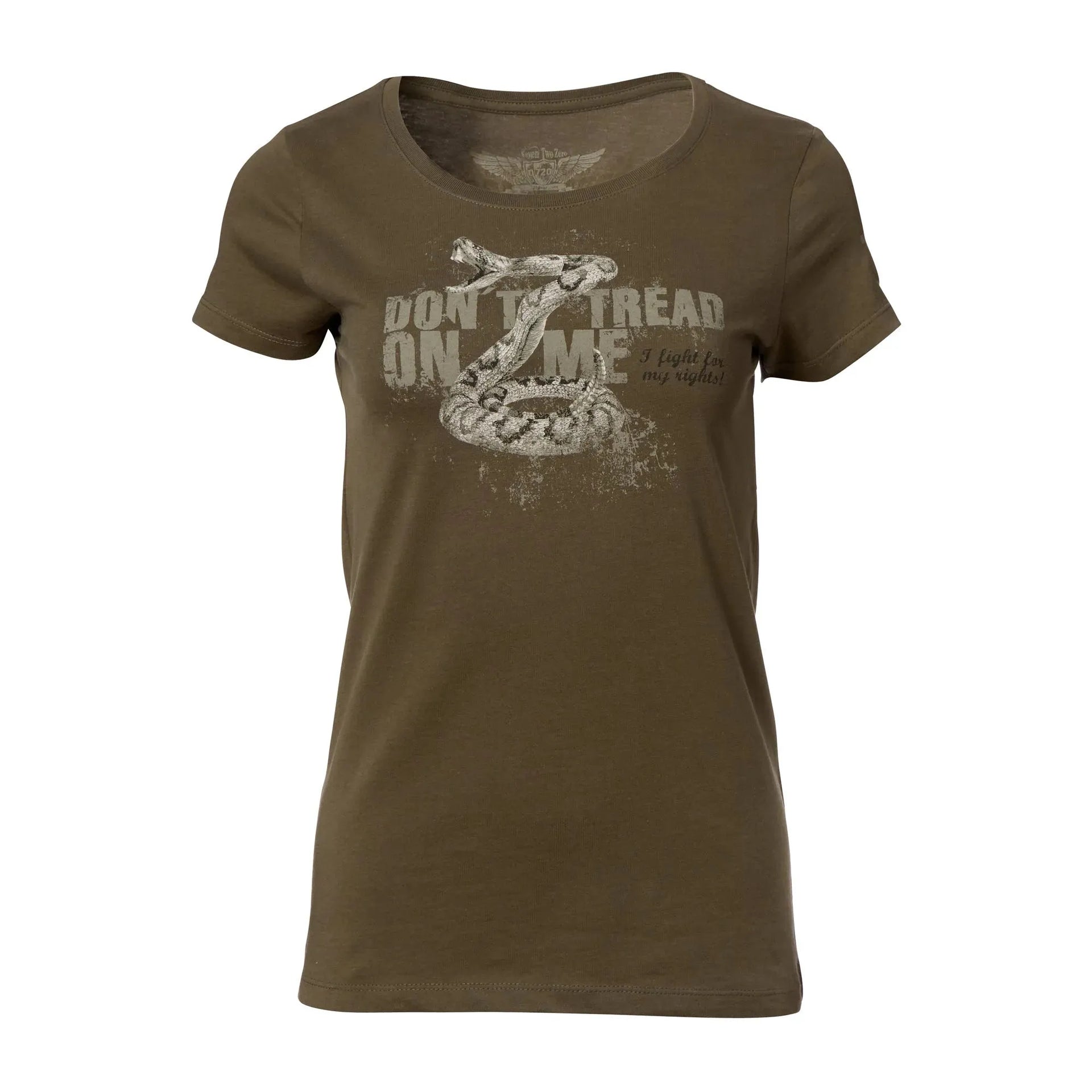 720gear 720gear T-Shirt Don‘t tread on me army Frauen - ASMC