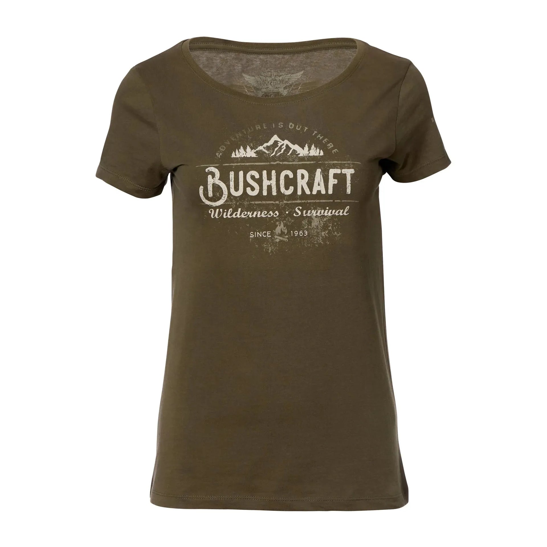 720gear 720gear T-Shirt Bushcraft Wilderness Survival army Frauen - ASMC