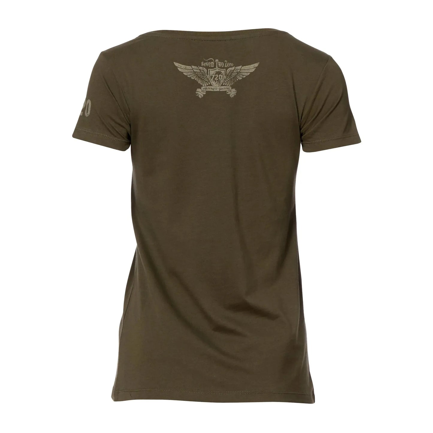 720gear 720gear T-Shirt Bushcraft Wilderness Survival army Frauen - ASMC