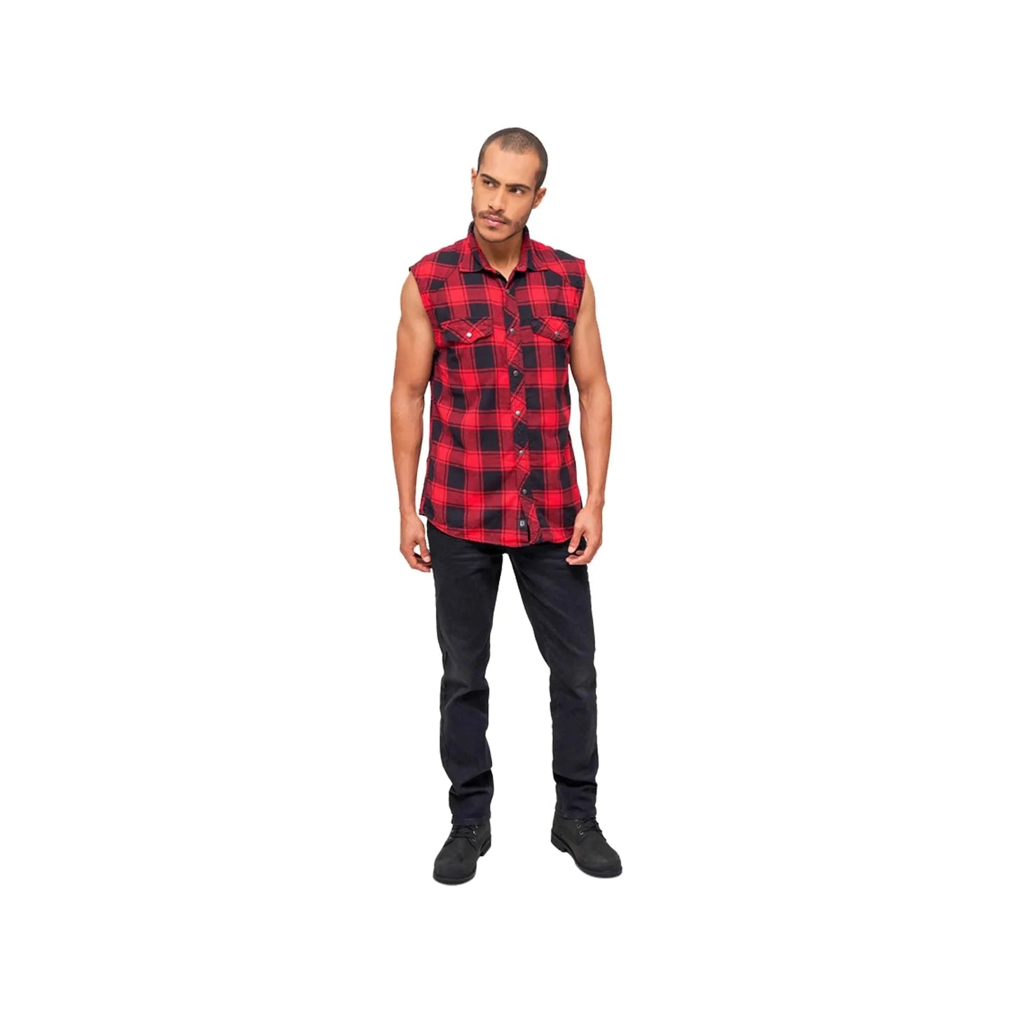 Hemd Checkshirt Sleeveless