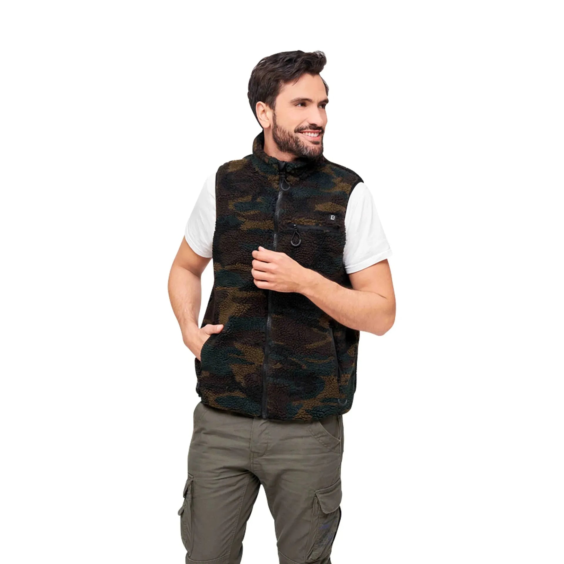 Brandit Jacke Teddyfleece Vest - ASMC