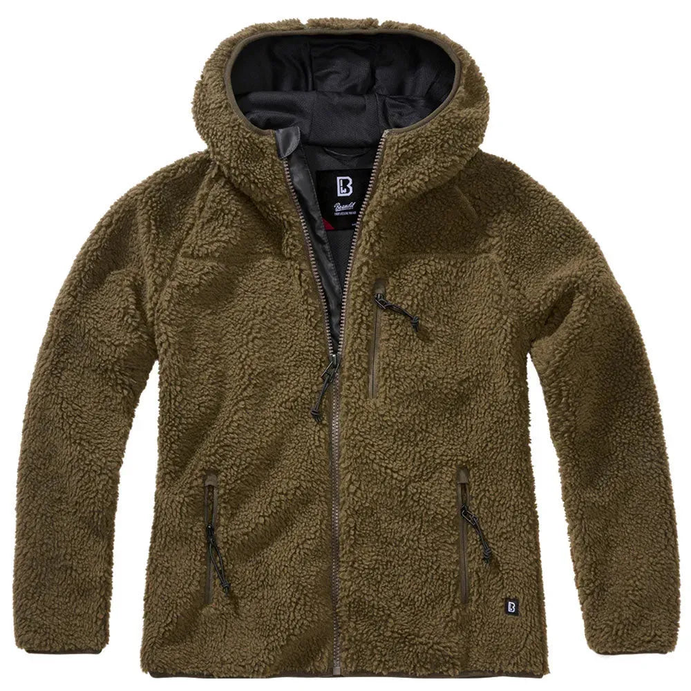 Jacke Teddyfleecejacket Hood Frauen