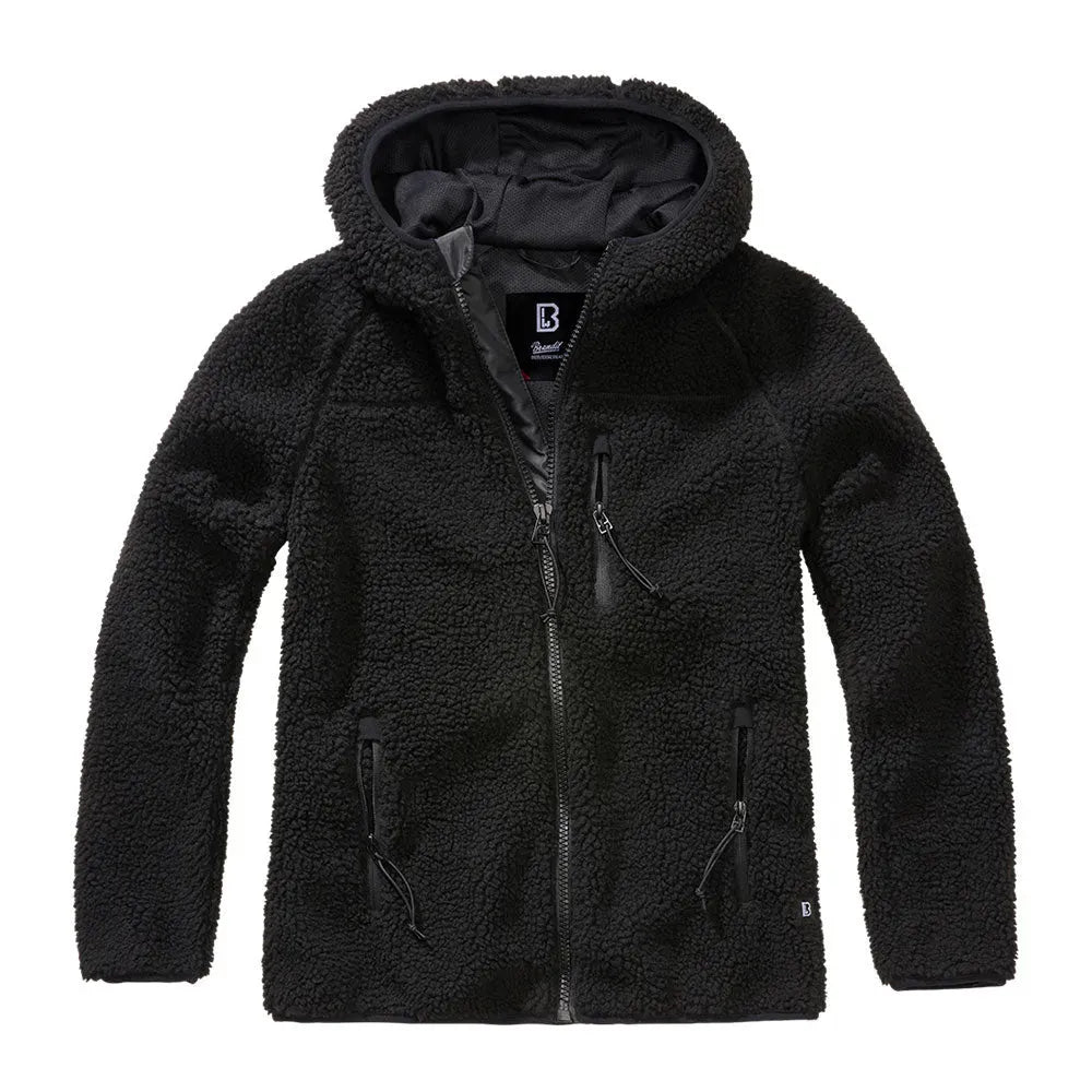 Jacke Teddyfleecejacket Hood Frauen