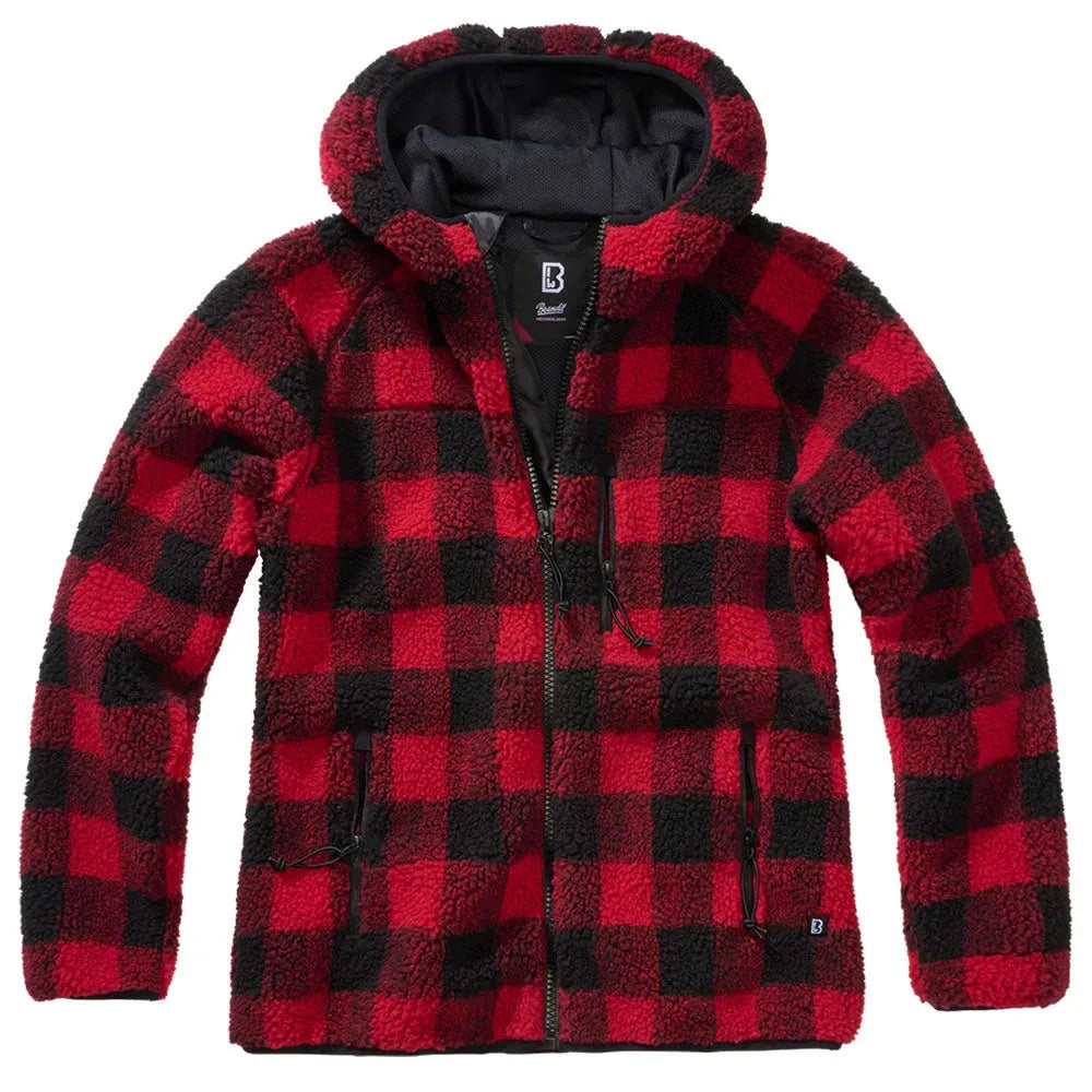 Jacke Teddyfleecejacket Hood Frauen
