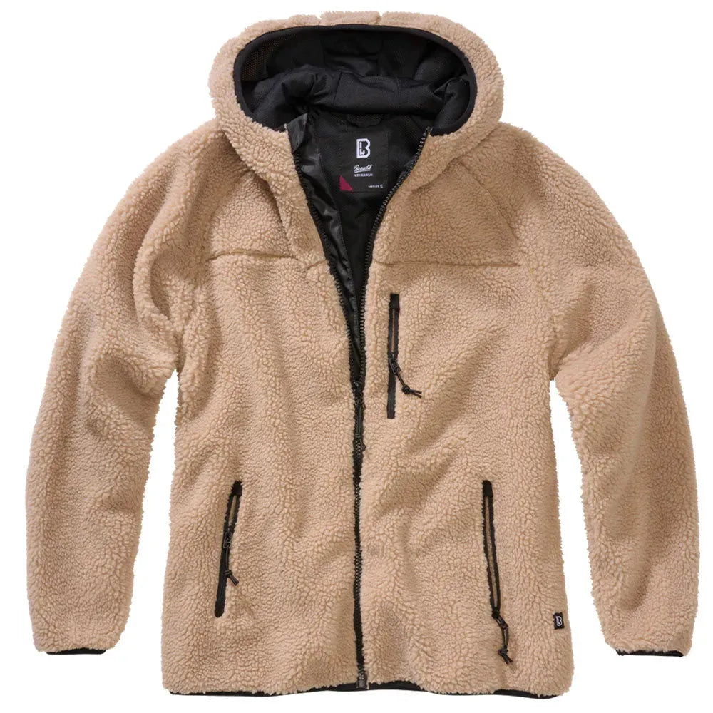 Jacke Teddyfleecejacket Hood Frauen