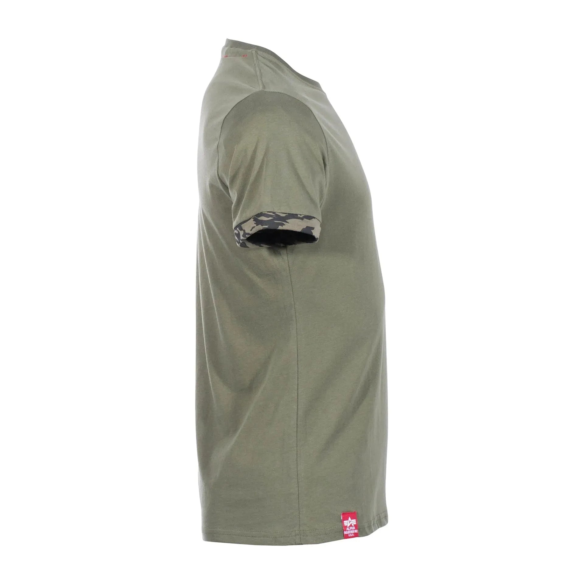 Alpha Industries T-Shirt Roll-Up Sleeve - ASMC