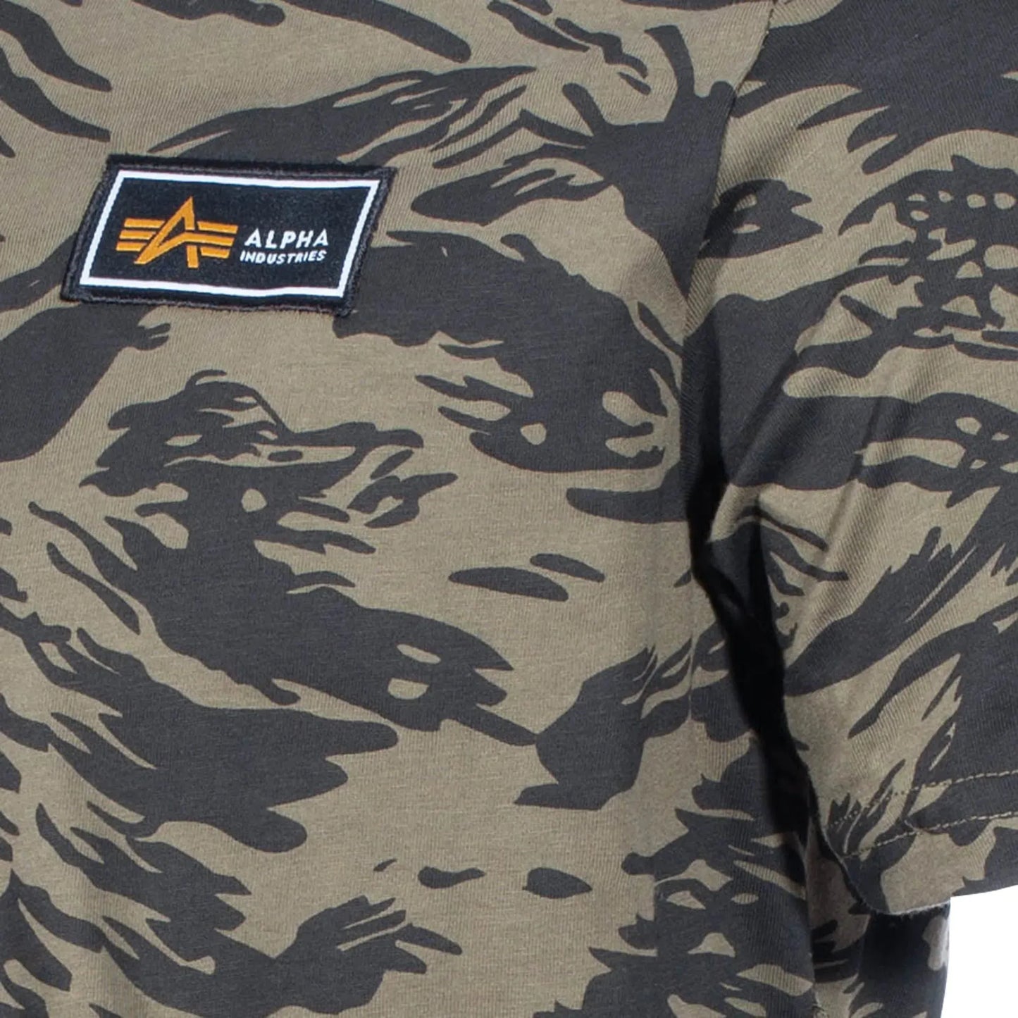 Alpha Industries Alpha Industries T-Shirt Tactical Camo brushstroke green - ASMC
