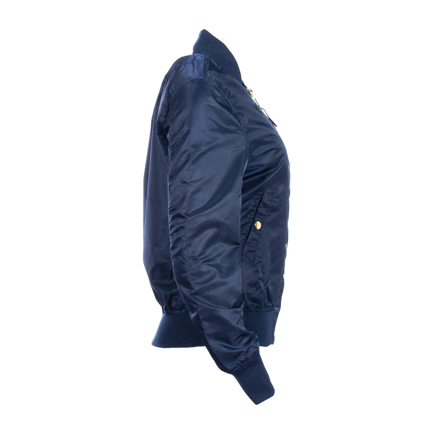 Jacke MA1 VF LW rep. blue gold Frauen