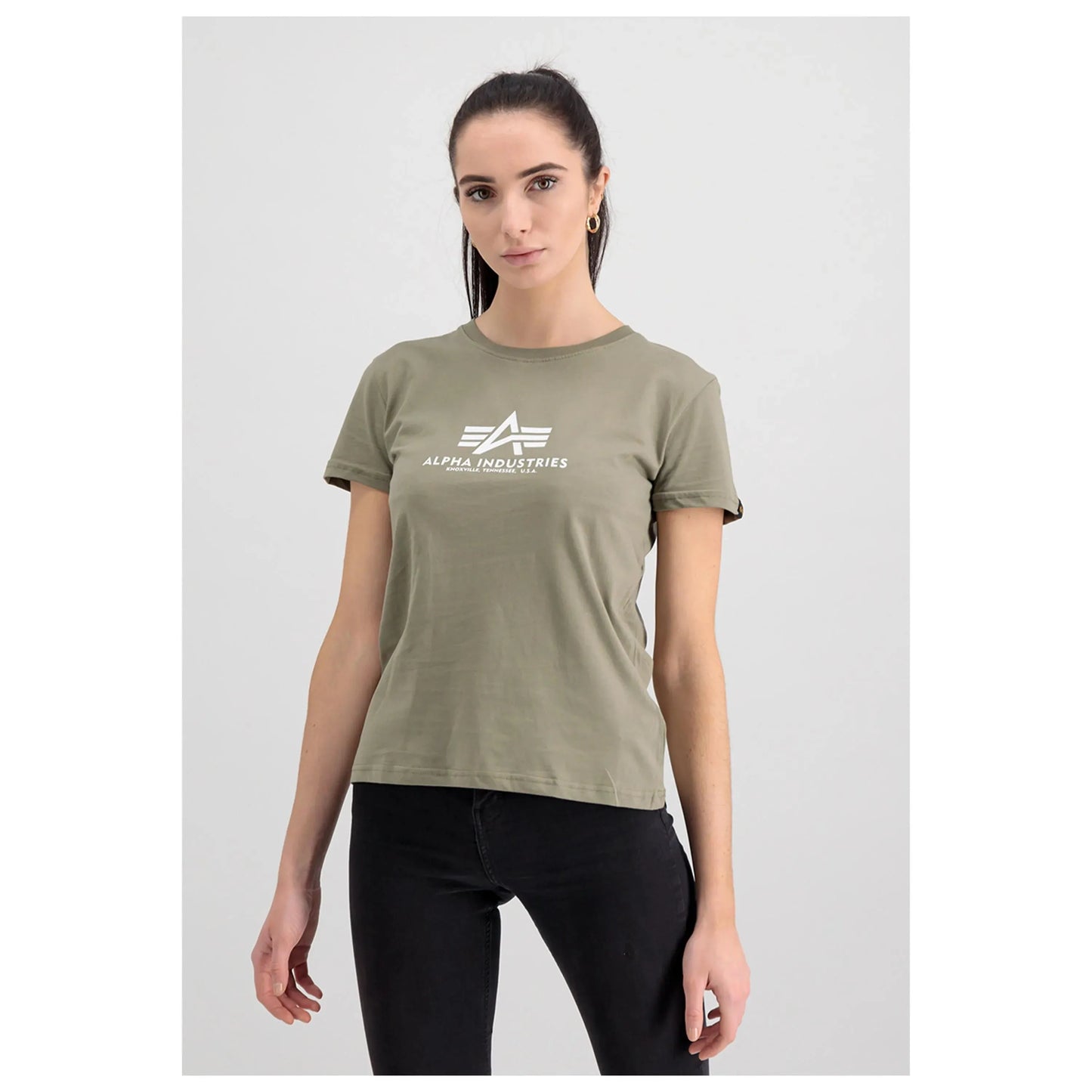 Alpha Industries T-Shirt New Basic Frauen - ASMC