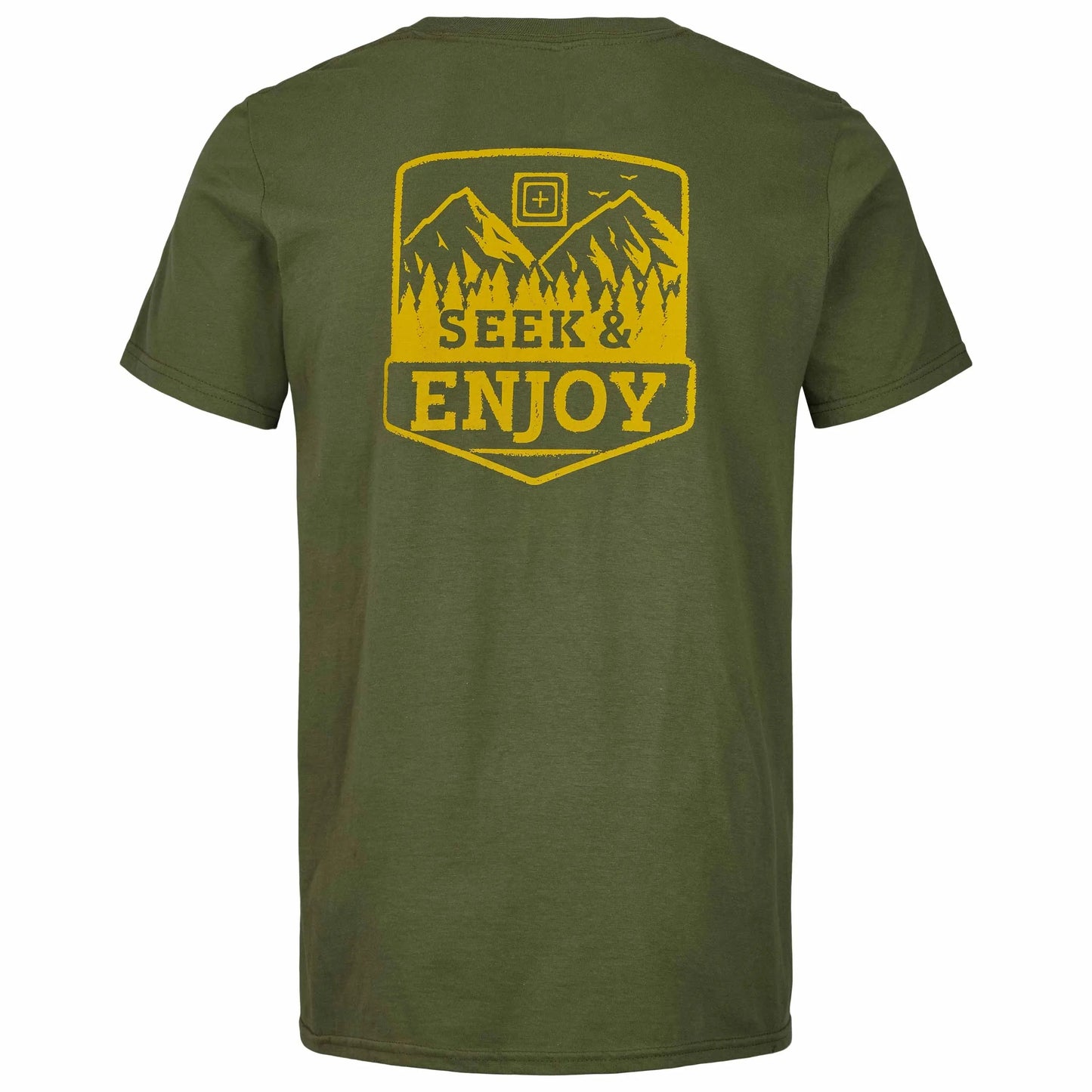 T-Shirt Seek and Enjoy Frauen