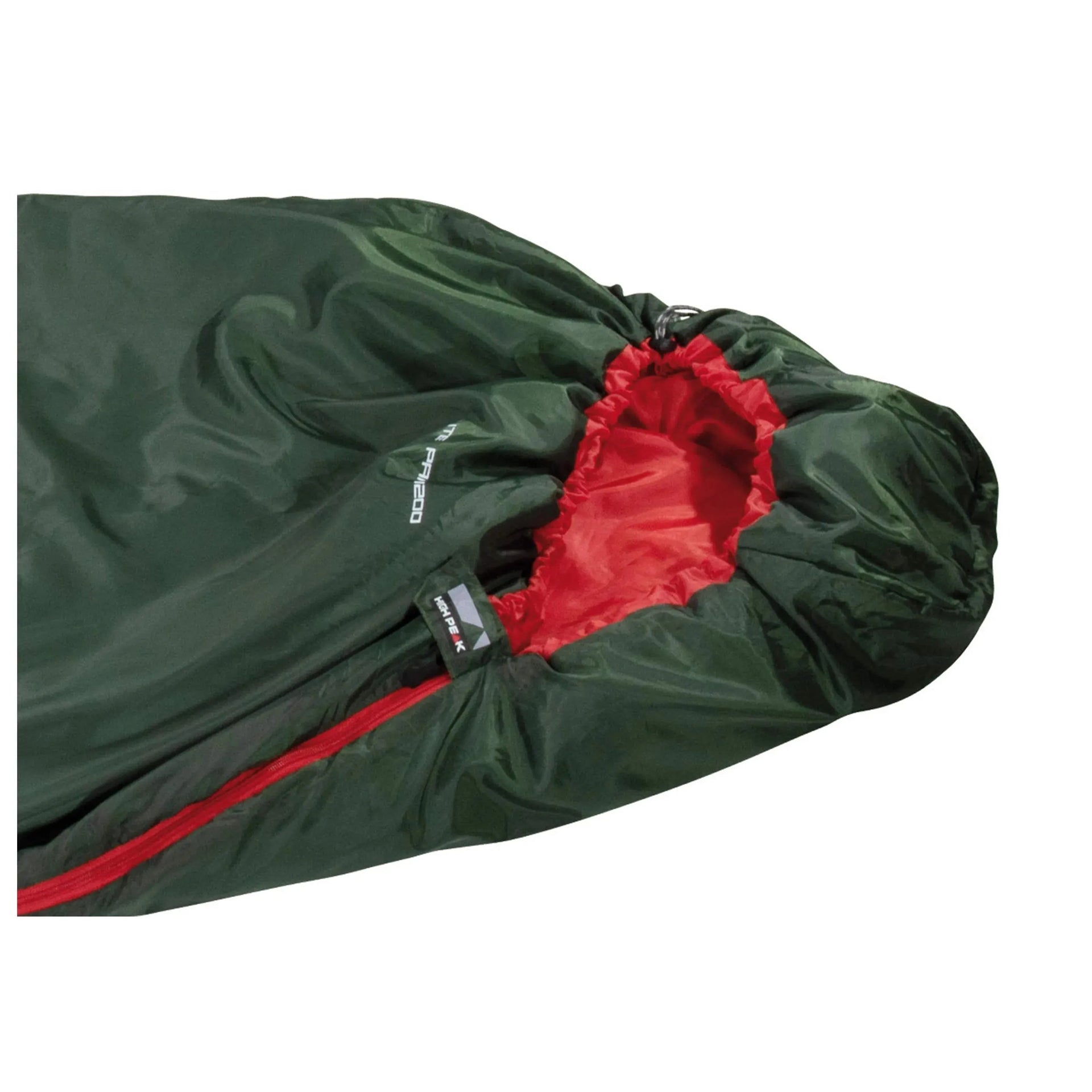 High Peak High Peak Schlafsack Lite Pak 1200 grün rot - ASMC