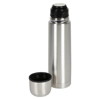 Isolierflasche Edelstahl 0.5 L silberfarben