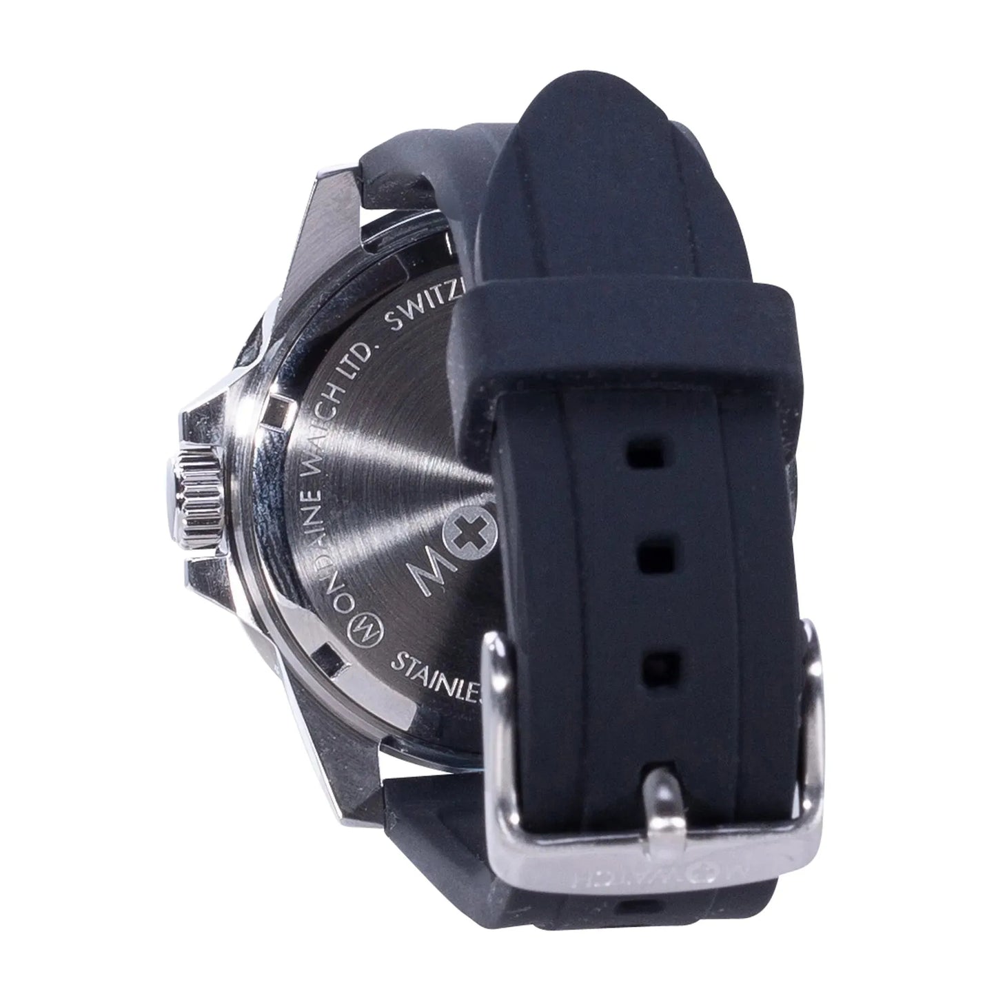 M+WATCH Uhr Mondaine Aqua Steel 41 - ASMC