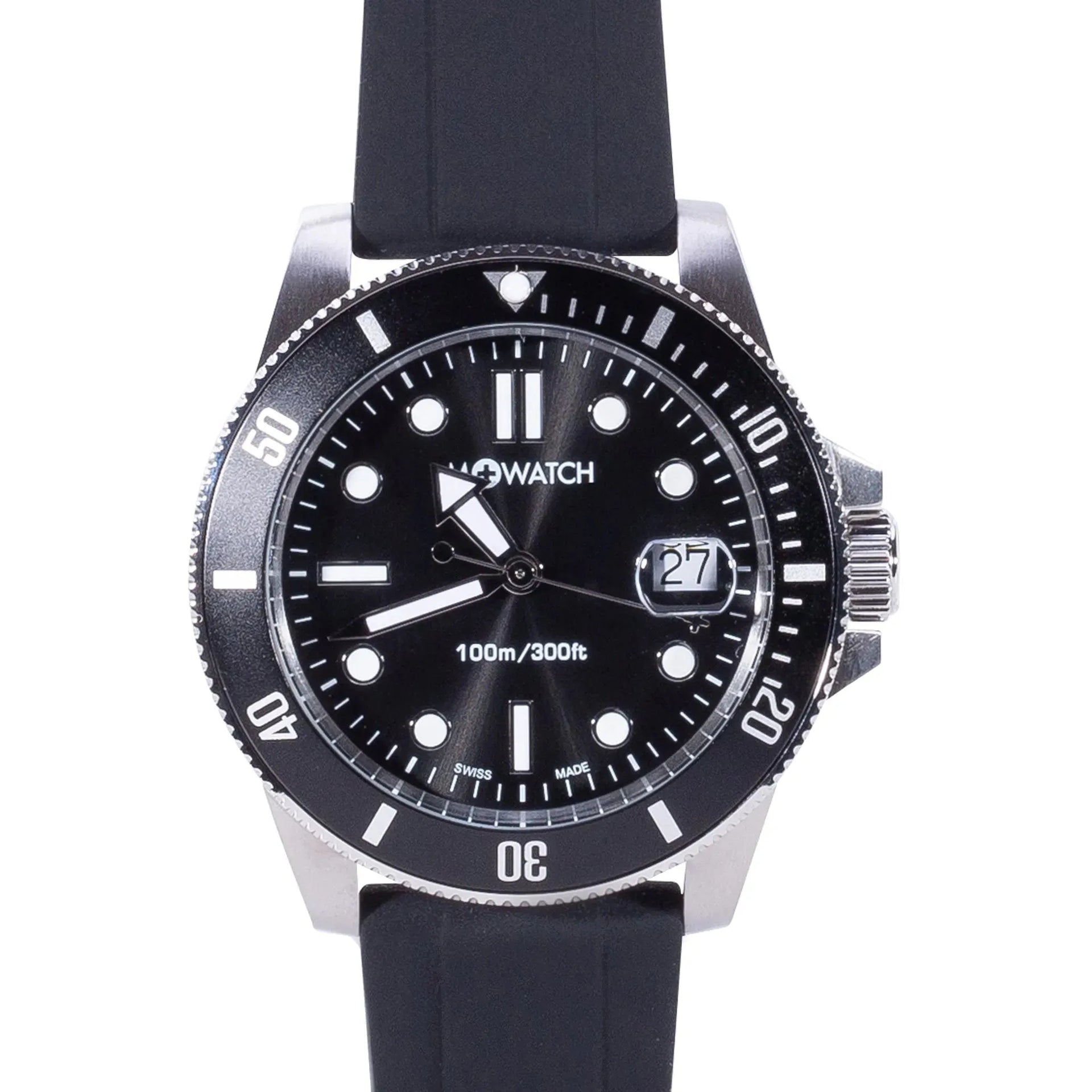 M+WATCH Uhr Mondaine Aqua Steel 41 - ASMC