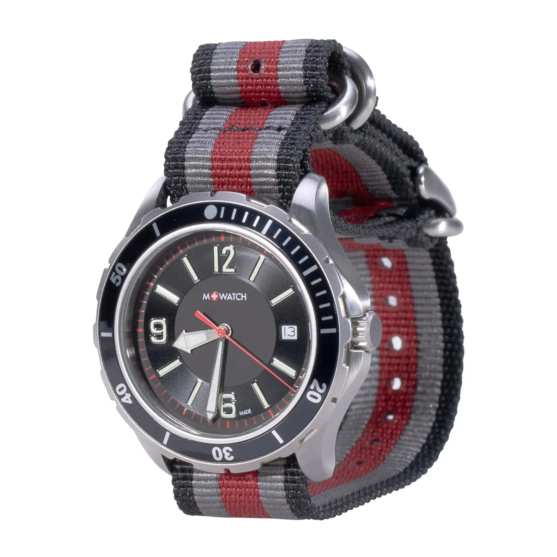 M+WATCH Uhr Mondaine Aqua Steel 41 - ASMC