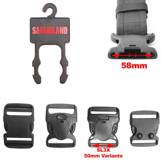 Koppel-Aufhänger für Standard-Gürtelschließen 50 mm