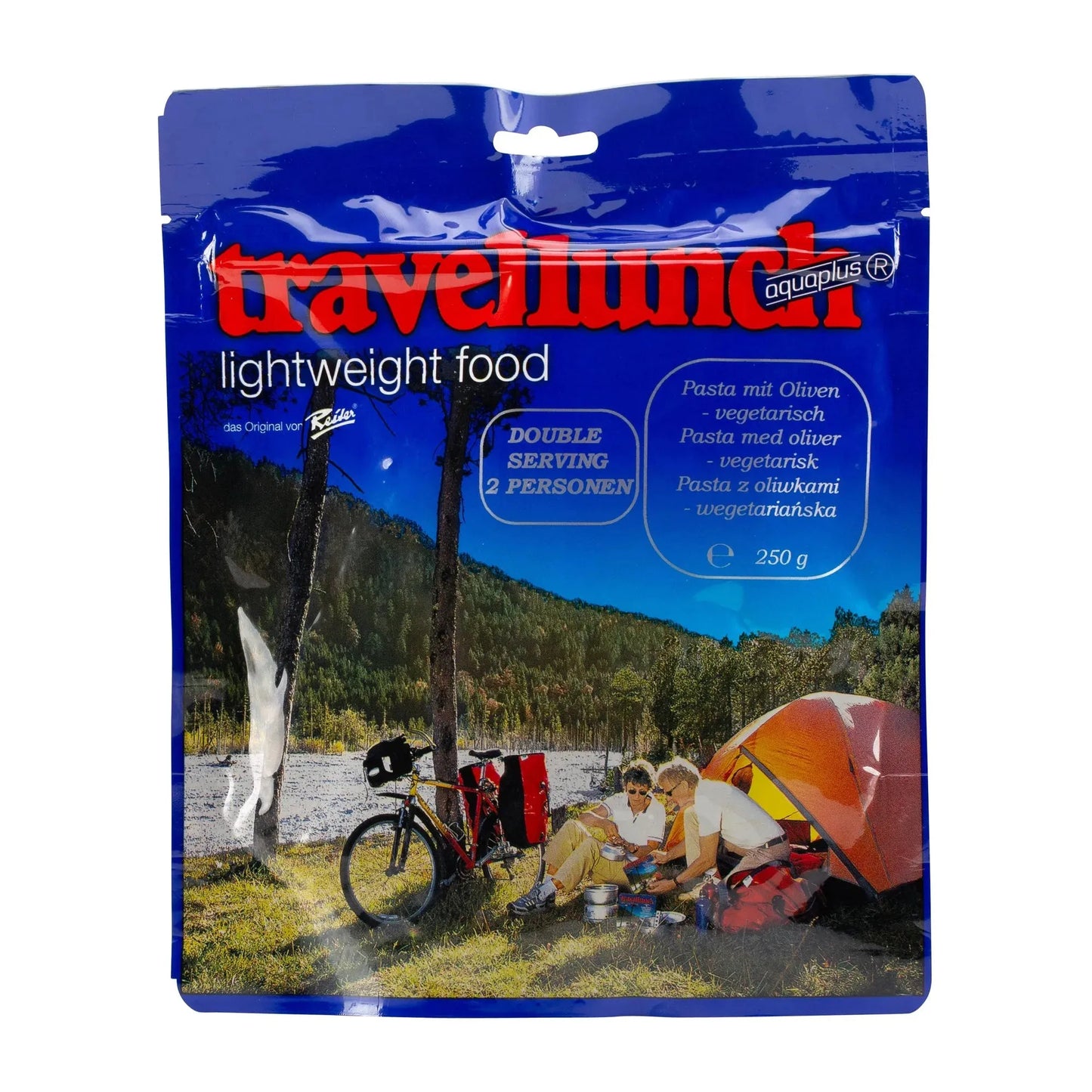 Travellunch Pasta mit Oliven vegetarisch 2er Packung - ASMC