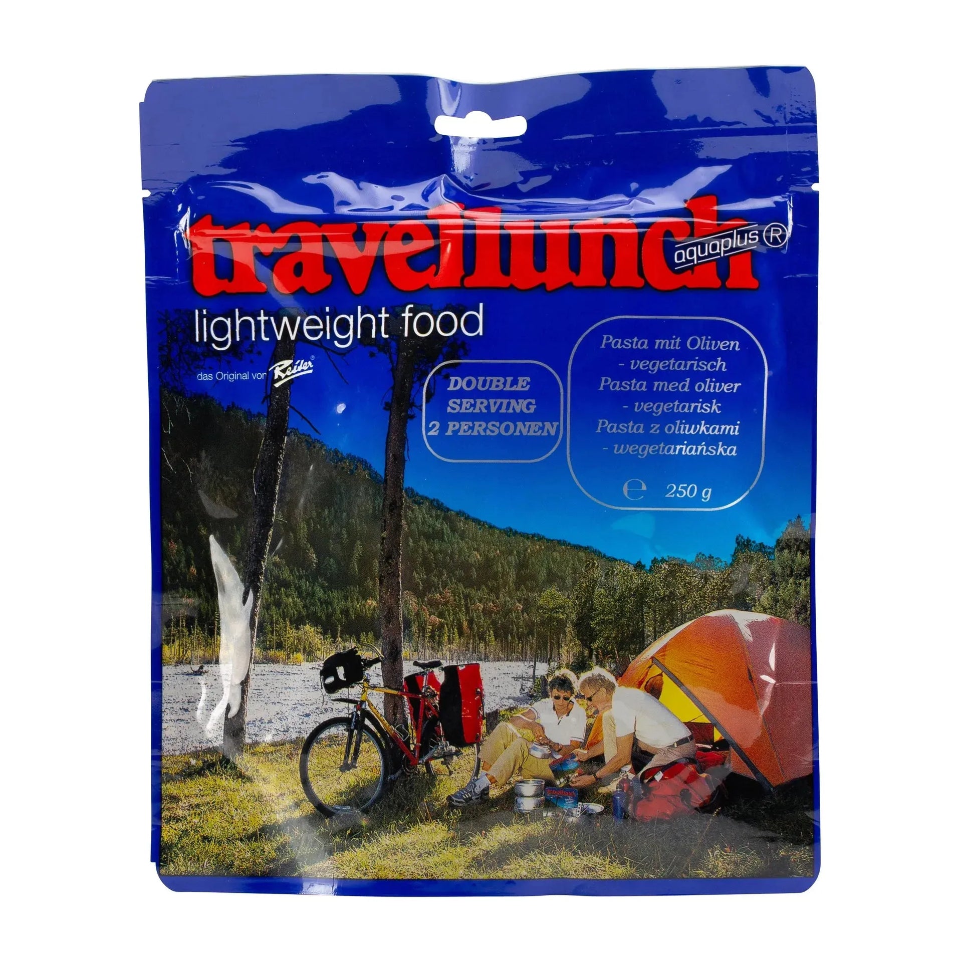 Travellunch Pasta mit Oliven vegetarisch 2er Packung - ASMC