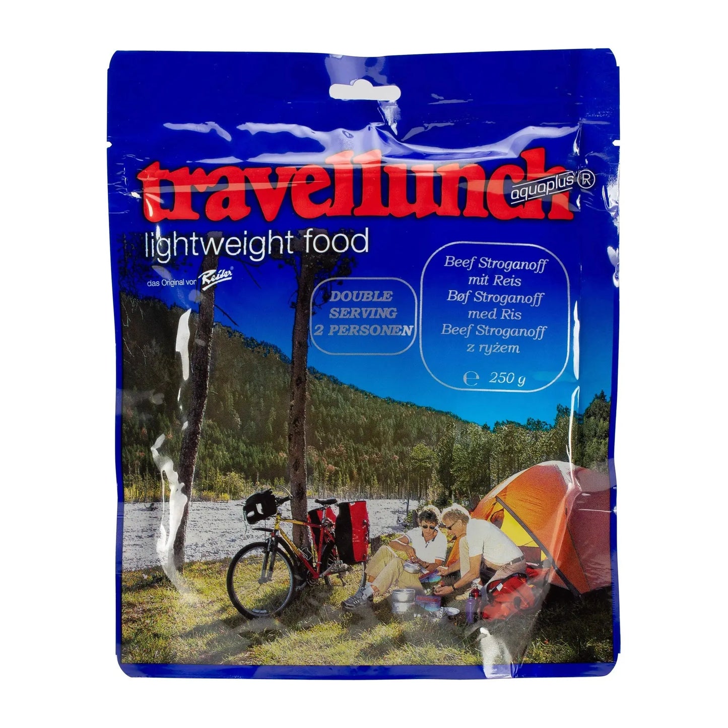 Travellunch Beef Stroganoff mit Reis 2er Packung - ASMC