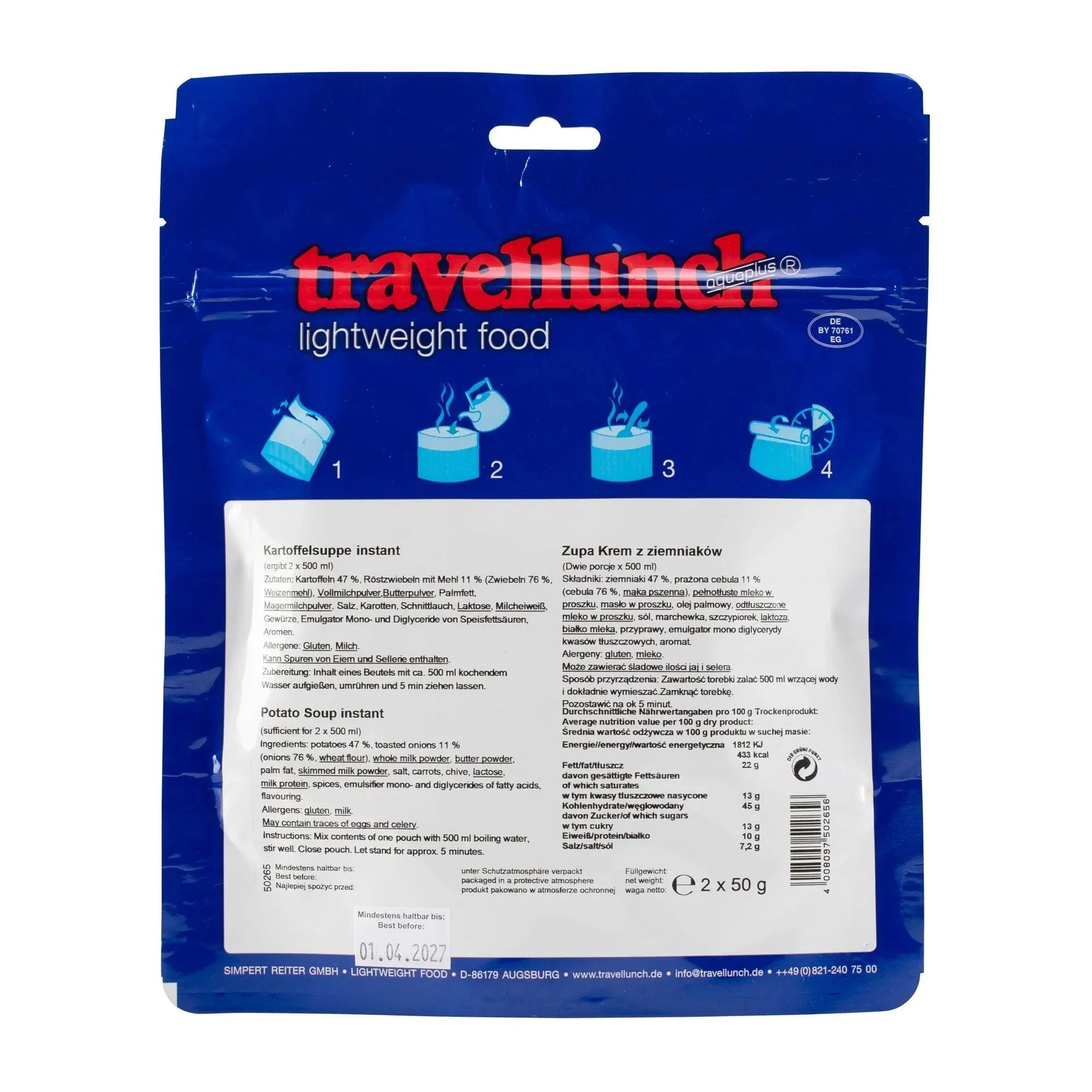 Kartoffelsuppe Instant