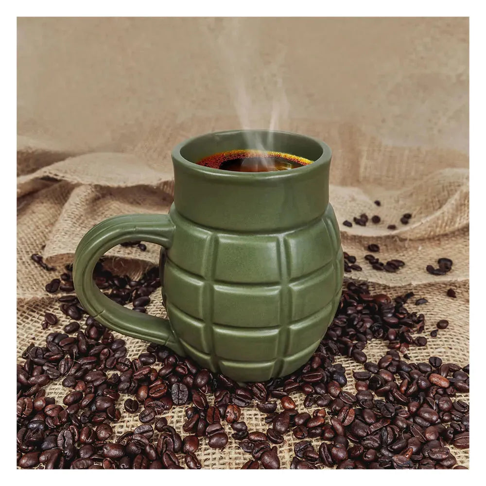 Caliber Gourmet Caliber Gourmet Tasse Grenade Coffee Mug oliv - ASMC