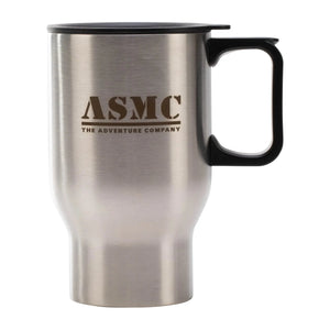 ASMC Isosteel Becher 0.4 L ASMC Edition silberfarben - ASMC