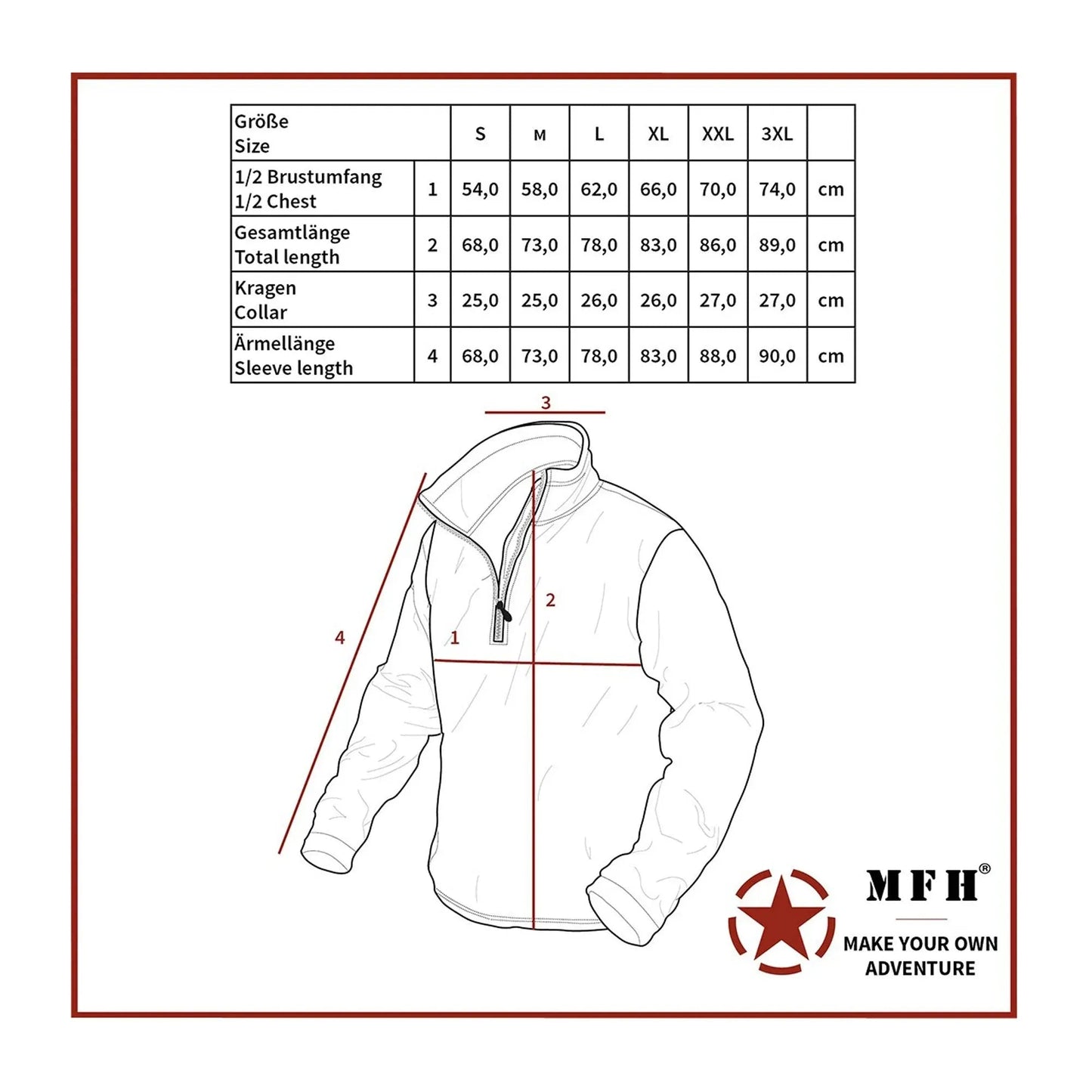 Britische Thermojacke Lightweight