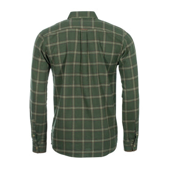 Pinewood Hemd Prestwick Exclusiv mossgreen dark brown