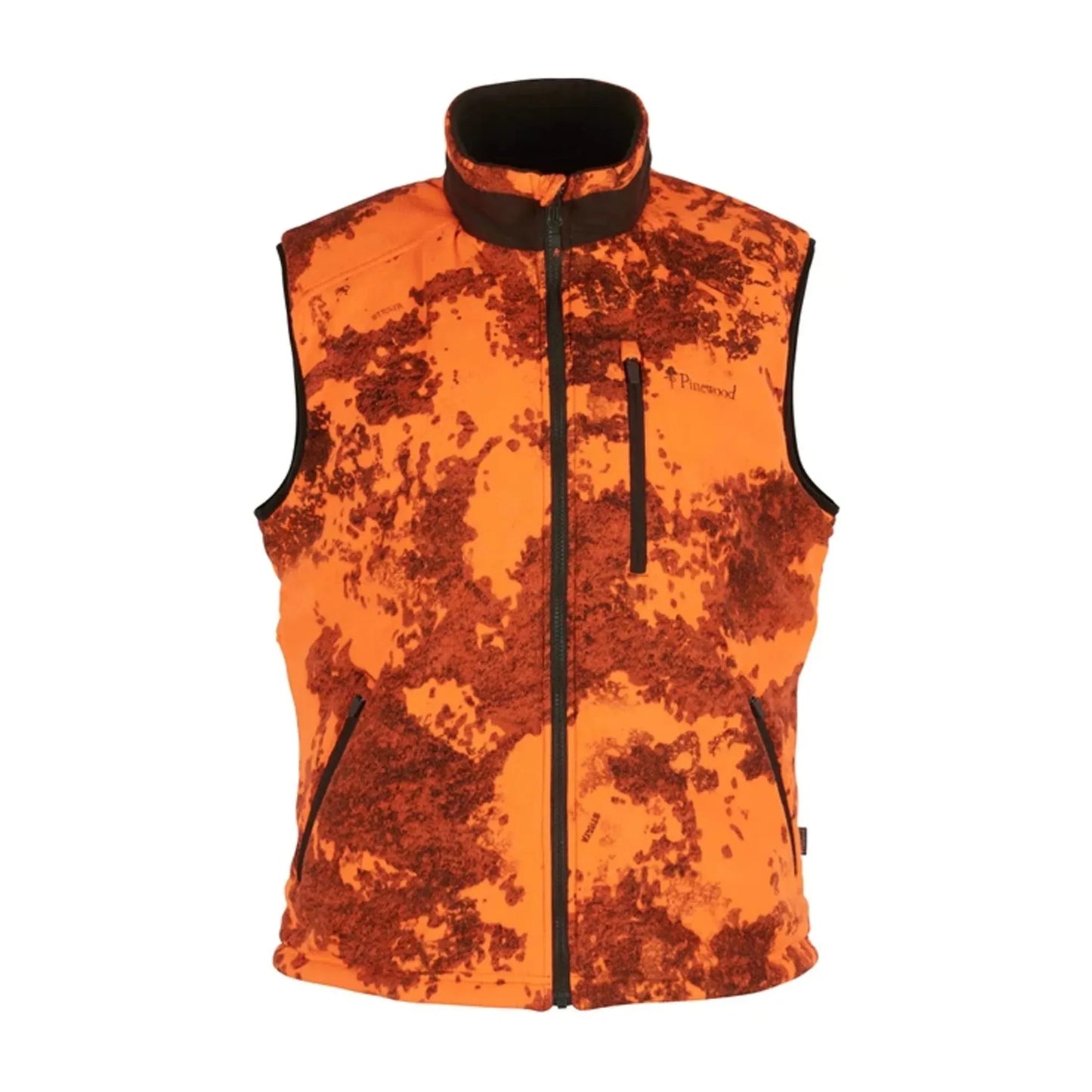 Pinewood Pinewood Weste Smaland Camou mid green terracotta - ASMC