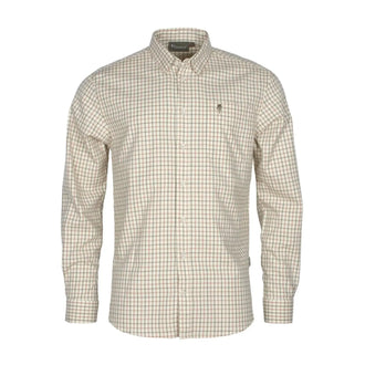 Langarmhemd Nydala Grouse offwhite grün