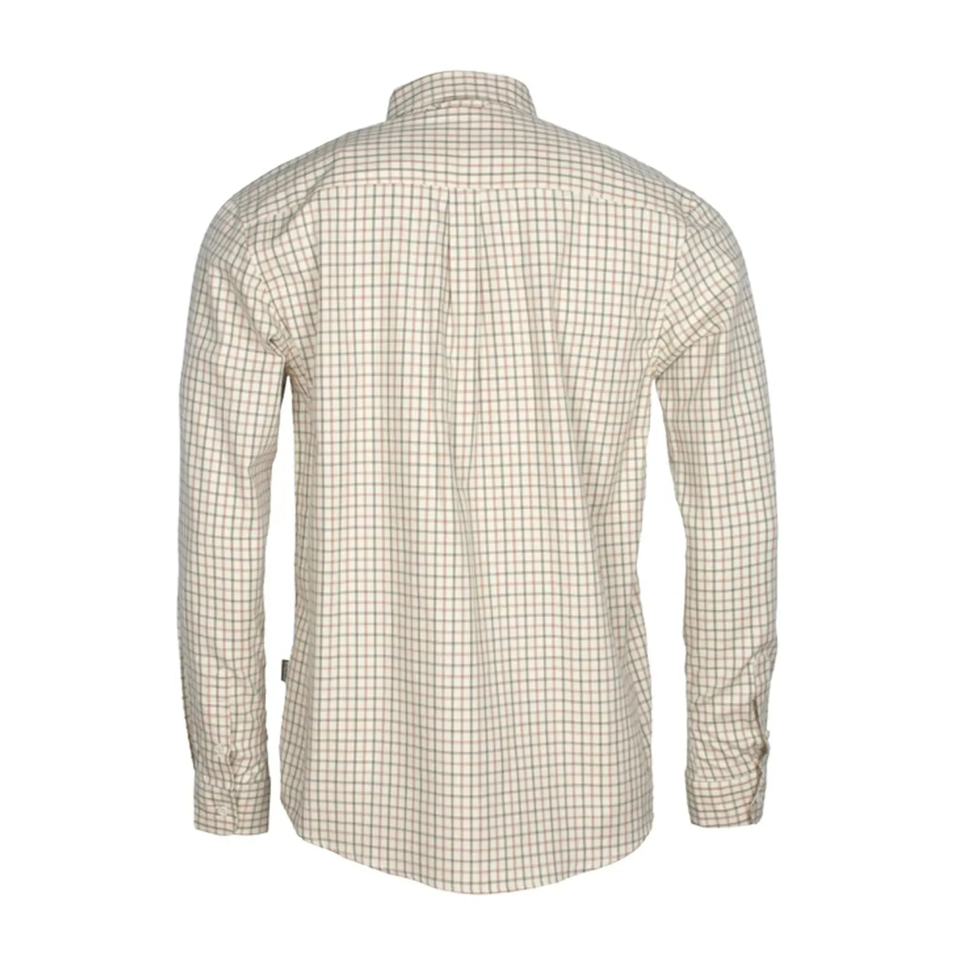 Langarmhemd Nydala Grouse offwhite grün