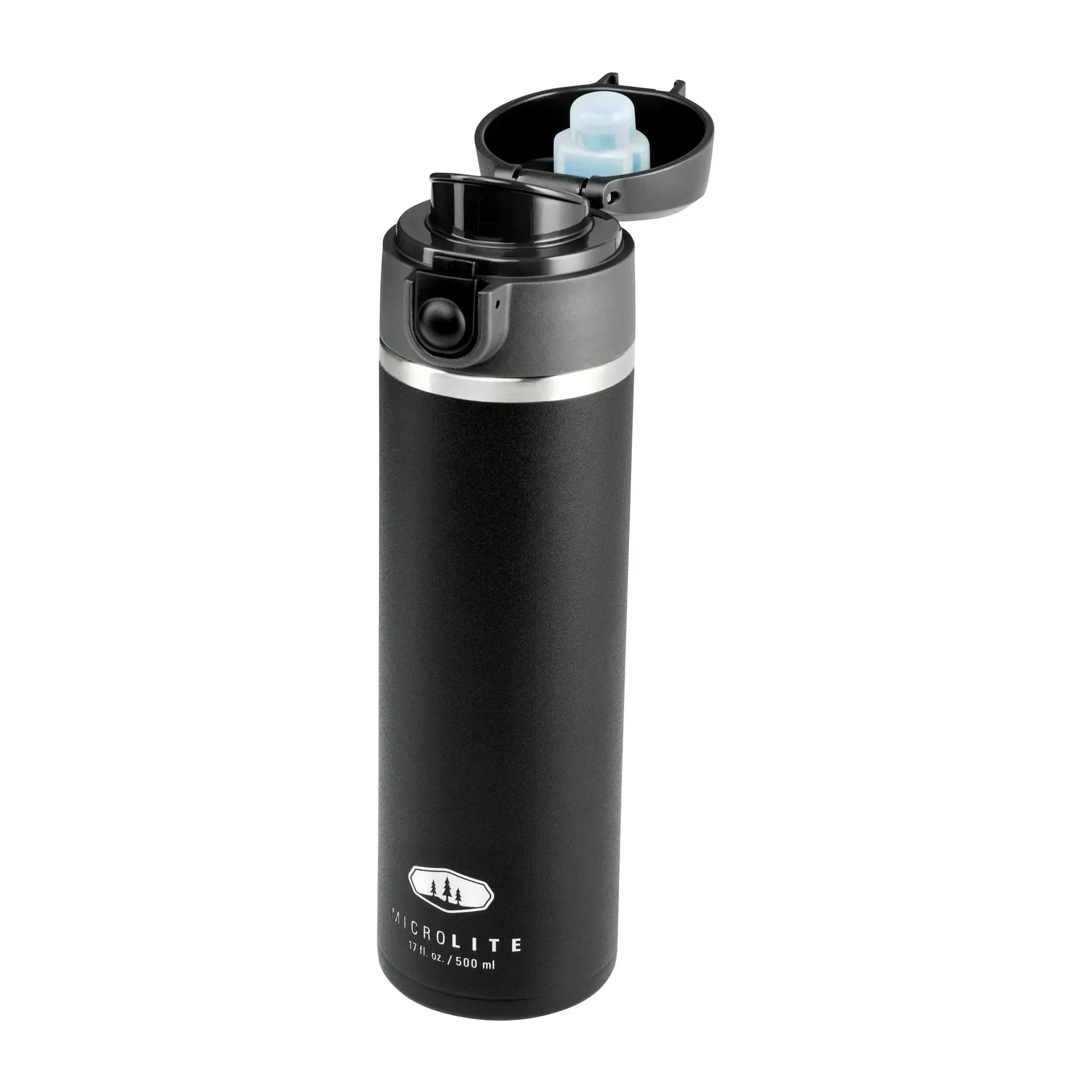 GSI Outdoors GSI Outdoors Isolierflasche Microlite 500 Flip-Back schwarz  - ASMC