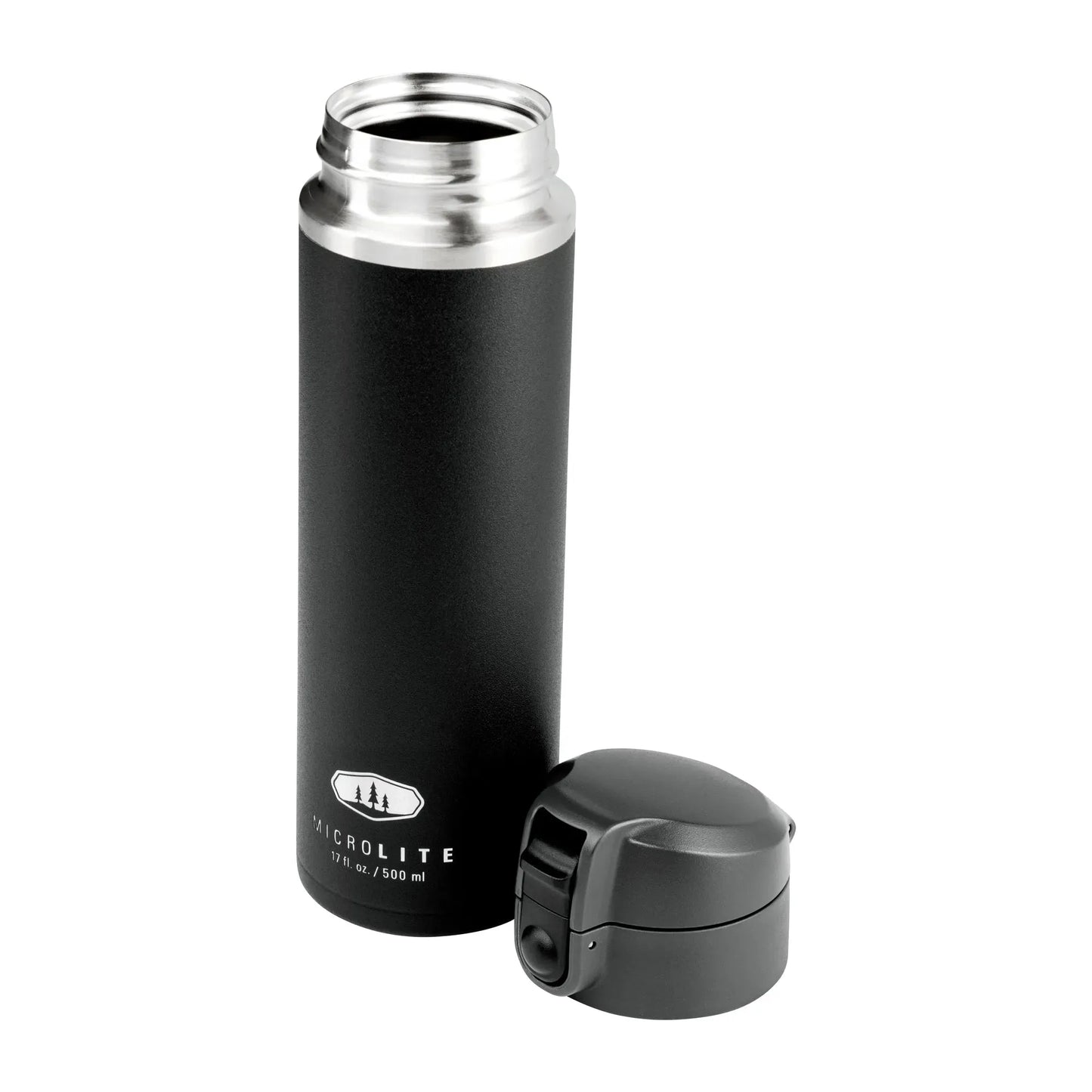 GSI Outdoors GSI Outdoors Isolierflasche Microlite 500 Flip-Back schwarz  - ASMC