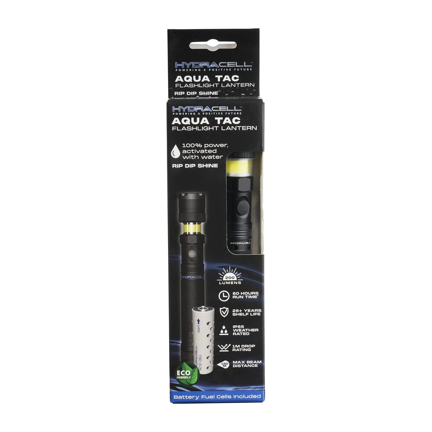 Hydracell HydraCell Taschenlampe AquaTac schwarz - ASMC
