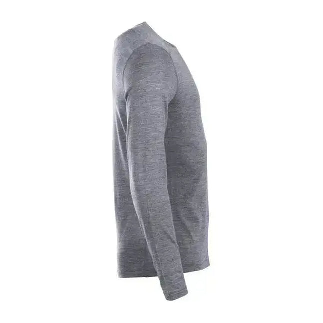 Langarmshirt 200 Oasis Thermo gritstone heather