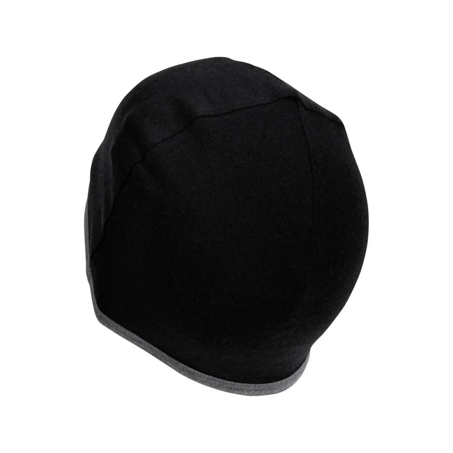 icebreaker-muetze-pocket-hat-schwarz-gritstone-heather-ansicht-2