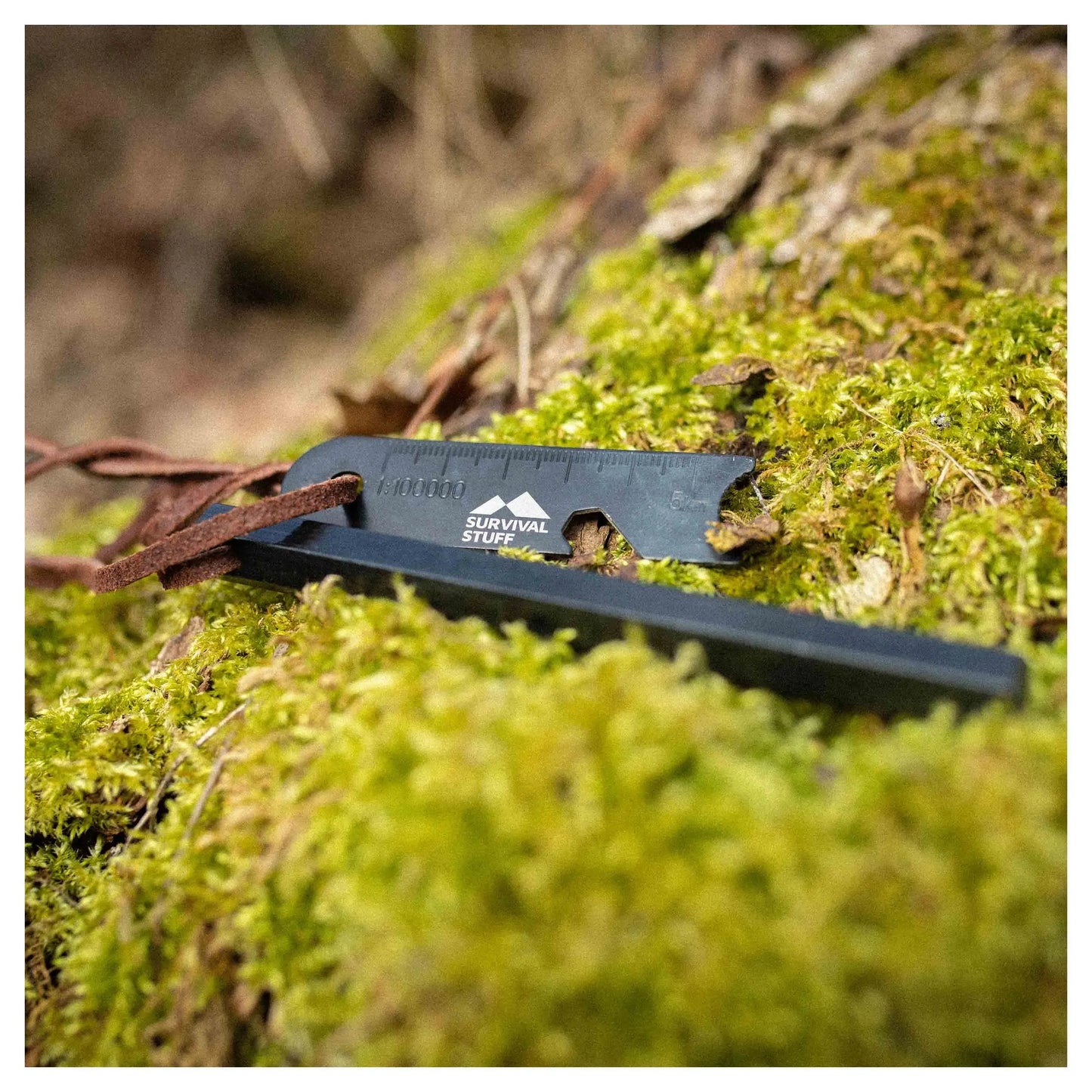 Survival Stuff Survival Stuff Feuerstahl HEXA mittel schwarz - ASMC