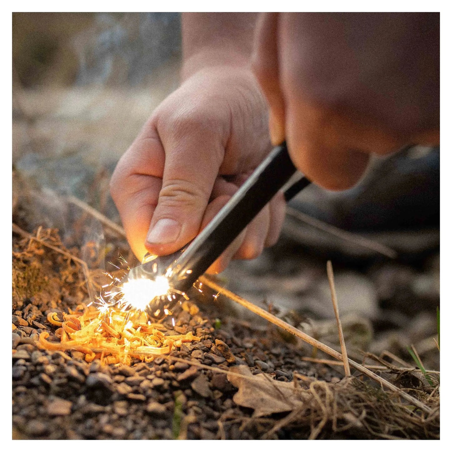 Feuerstahl Mächtig schwarz